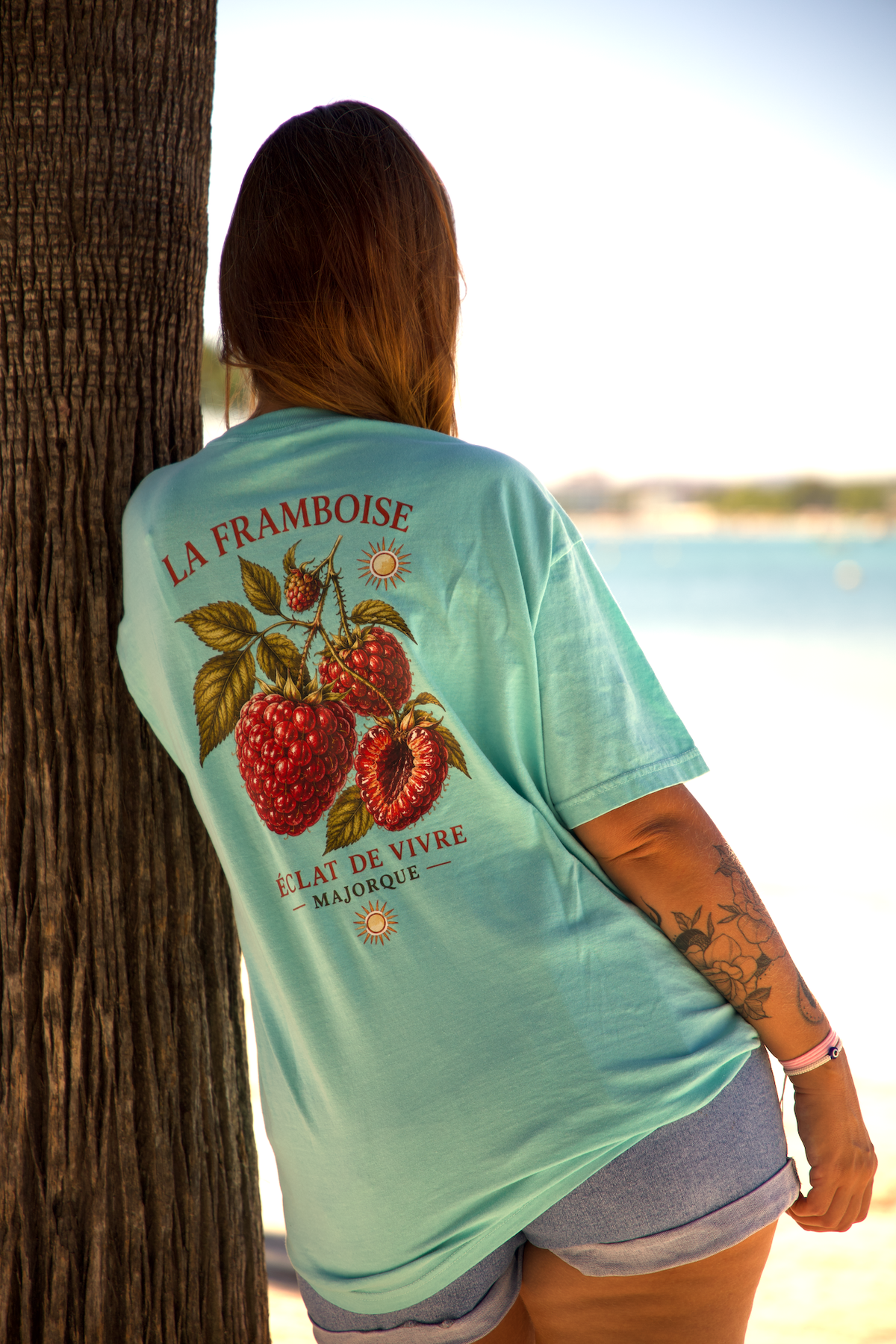 FRAMBOISE : le t-shirt coloré inspiré de Majorque
