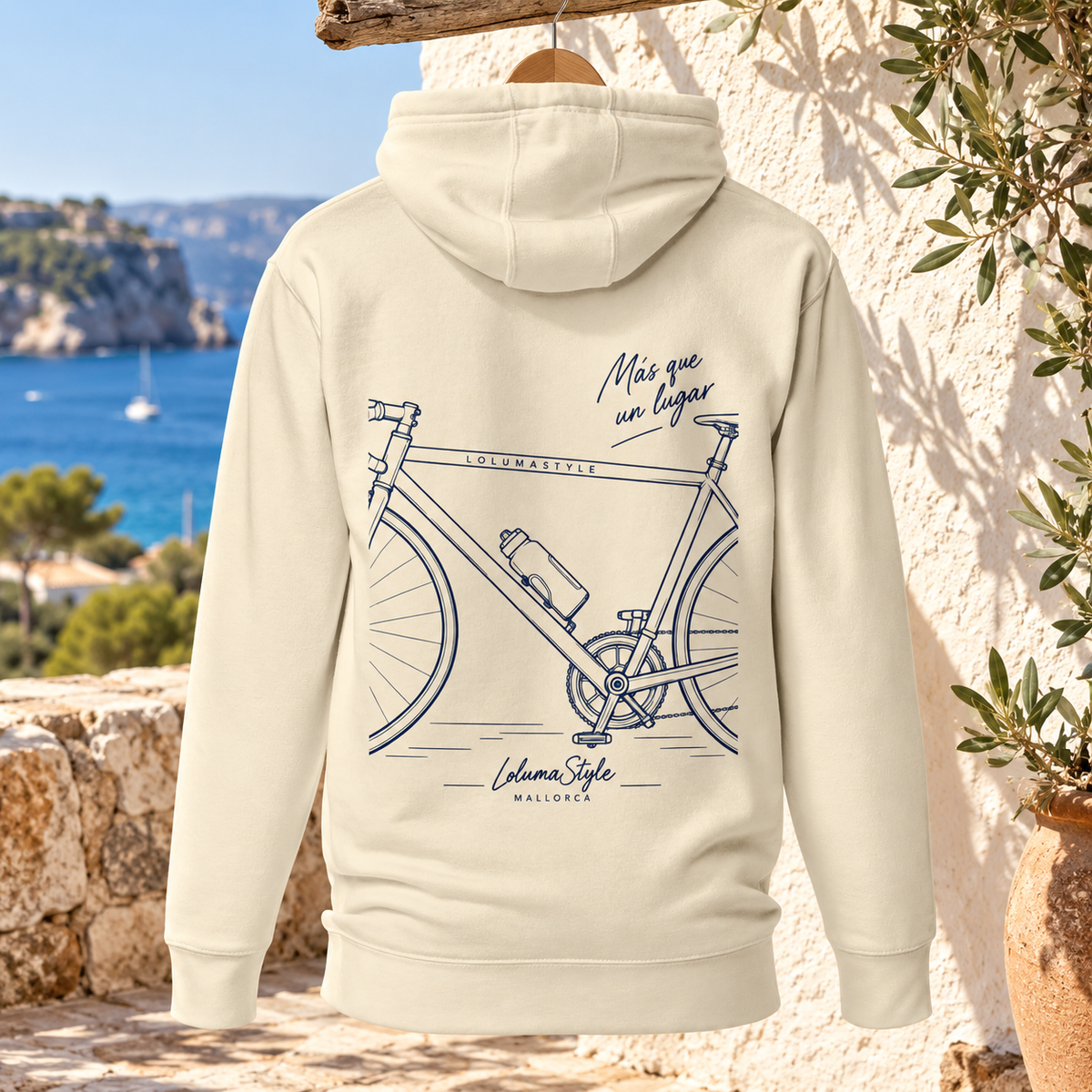Sweat à capuche Bicicleta 02 – Más que un lugar | Trilogie™ LolumaStyle
