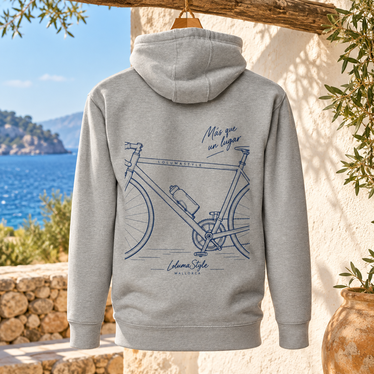 Sweat à capuche Bicicleta 02 – Más que un lugar | Trilogie™ LolumaStyle