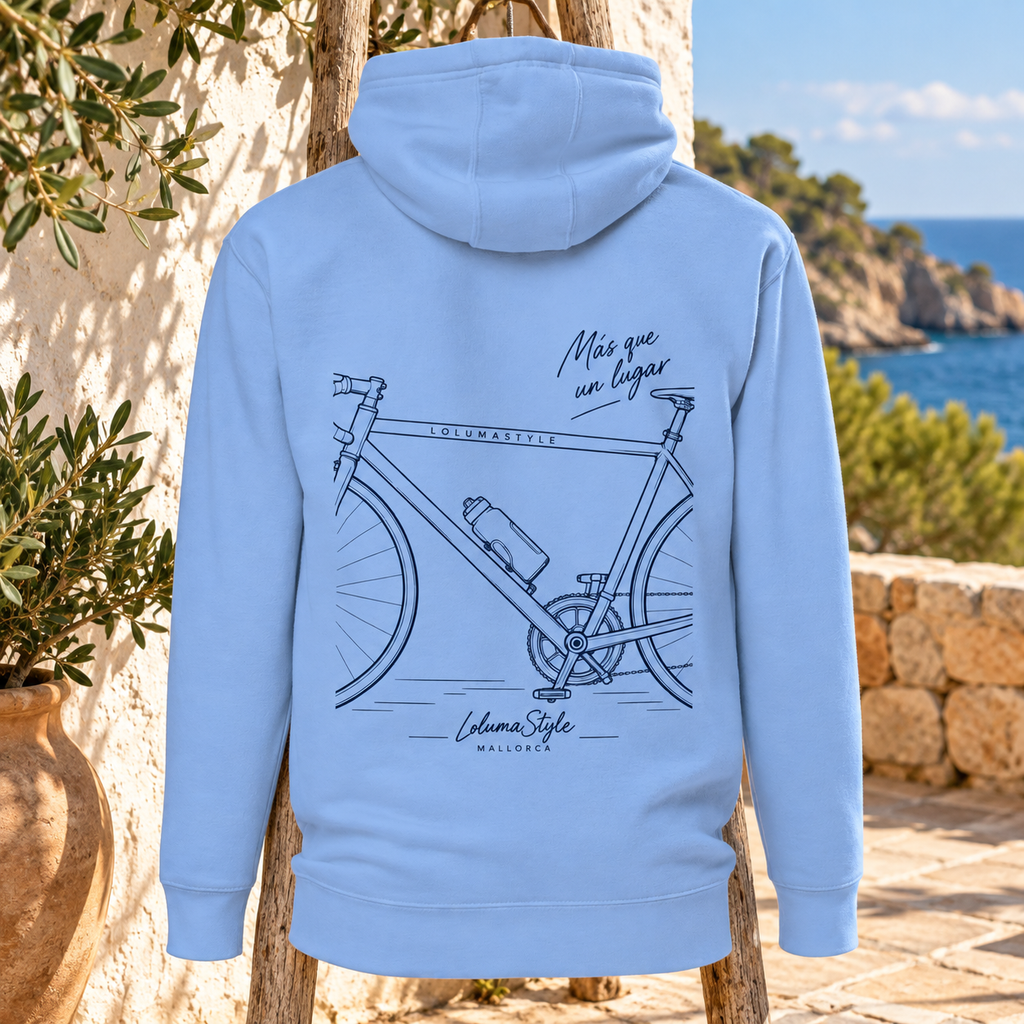 Sweat à capuche Bicicleta 02 – Más que un lugar | Trilogie™ LolumaStyle