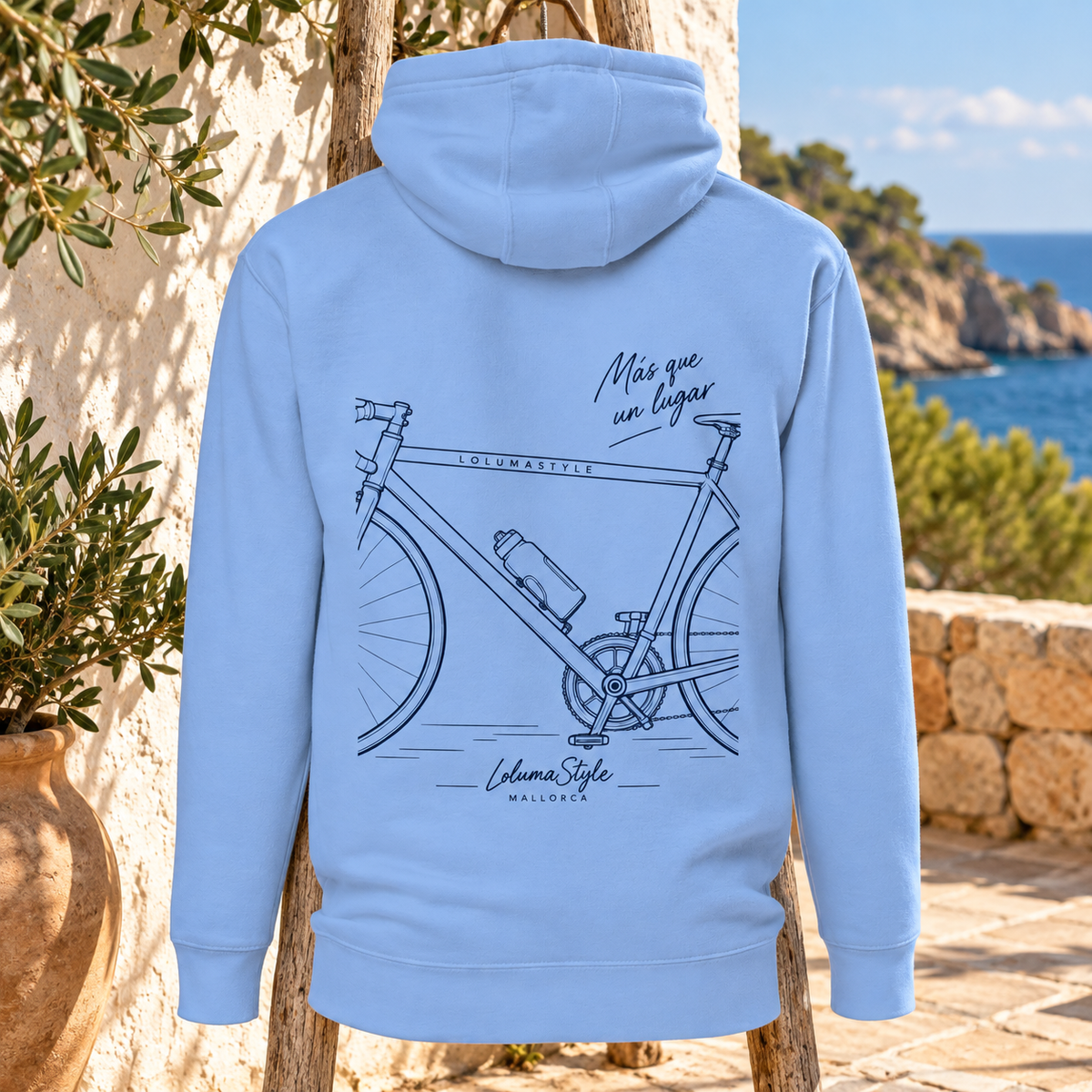 Sweat à capuche Bicicleta 02 – Más que un lugar | Trilogie™ LolumaStyle