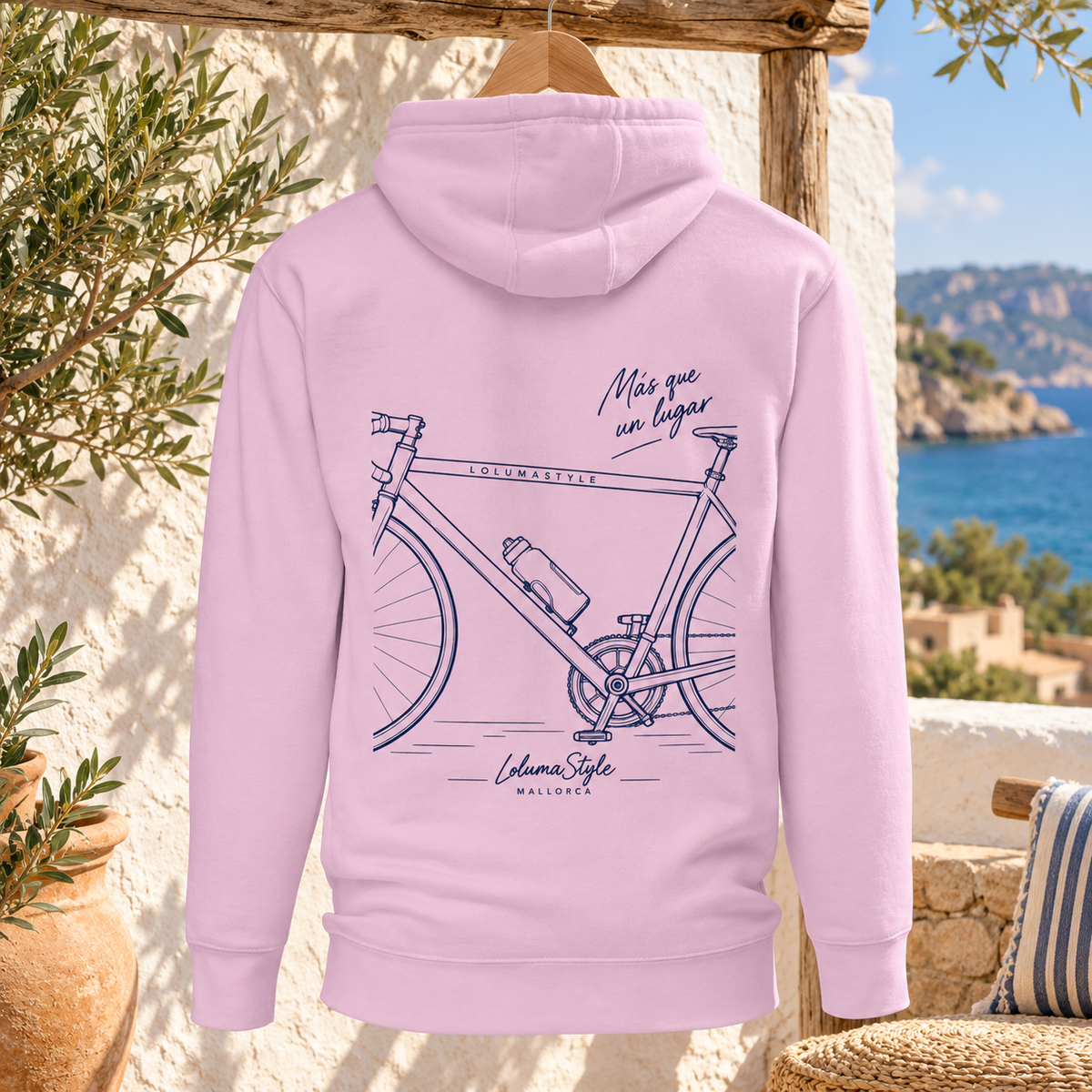Sweat à capuche Bicicleta 02 – Más que un lugar | Trilogie™ LolumaStyle