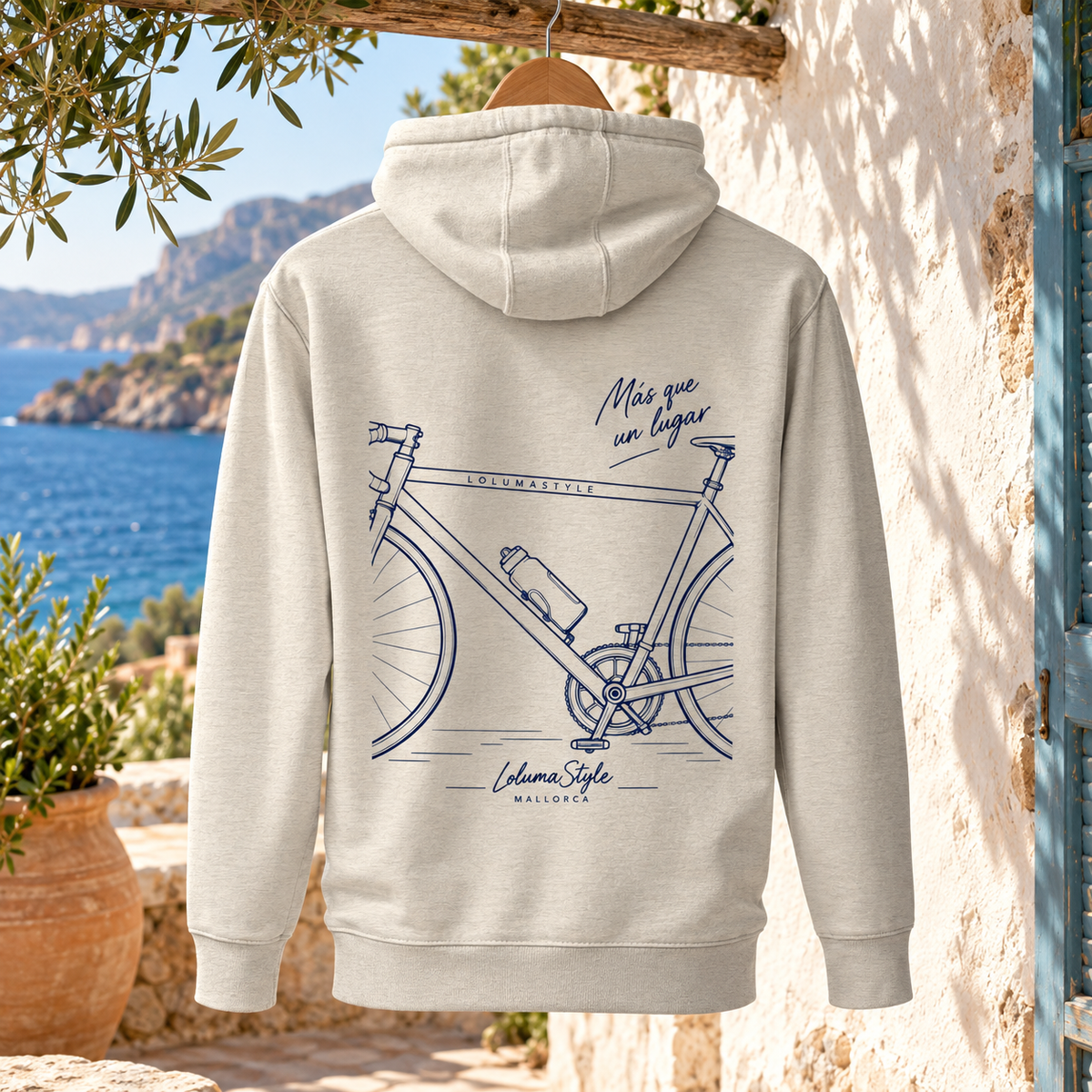 Sweat à capuche Bicicleta 02 – Más que un lugar | Trilogie™ LolumaStyle