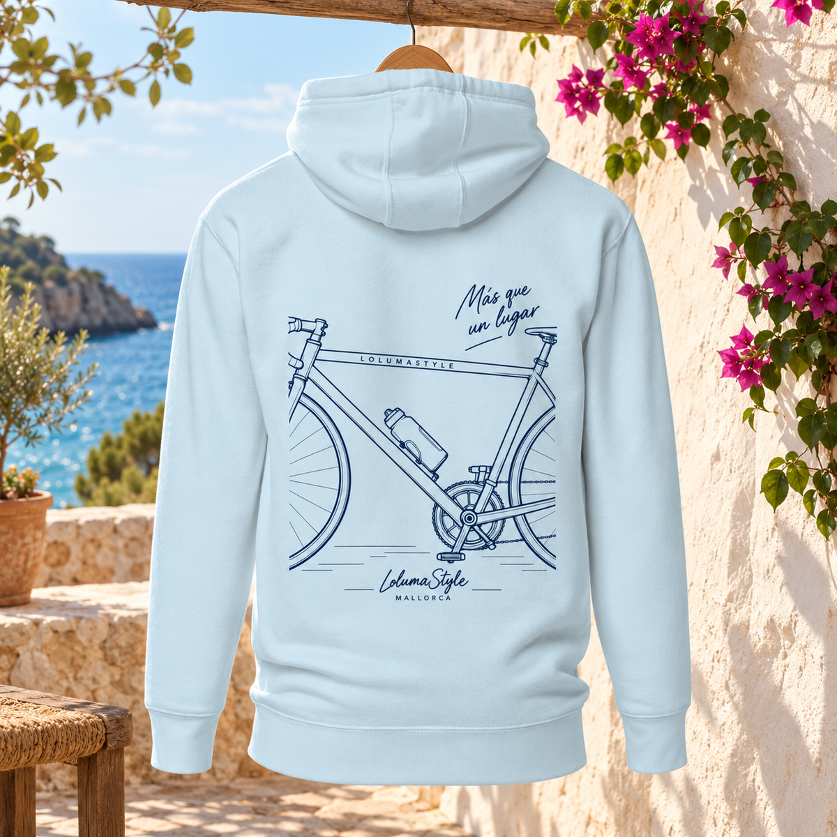 Sweat à capuche Bicicleta 02 – Más que un lugar | Trilogie™ LolumaStyle