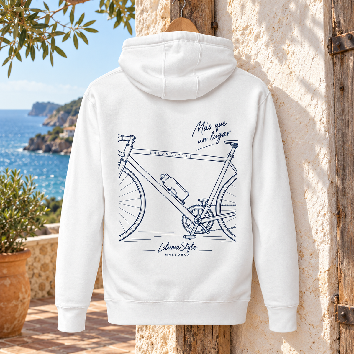 Sweat à capuche Bicicleta 02 – Más que un lugar | Trilogie™ LolumaStyle