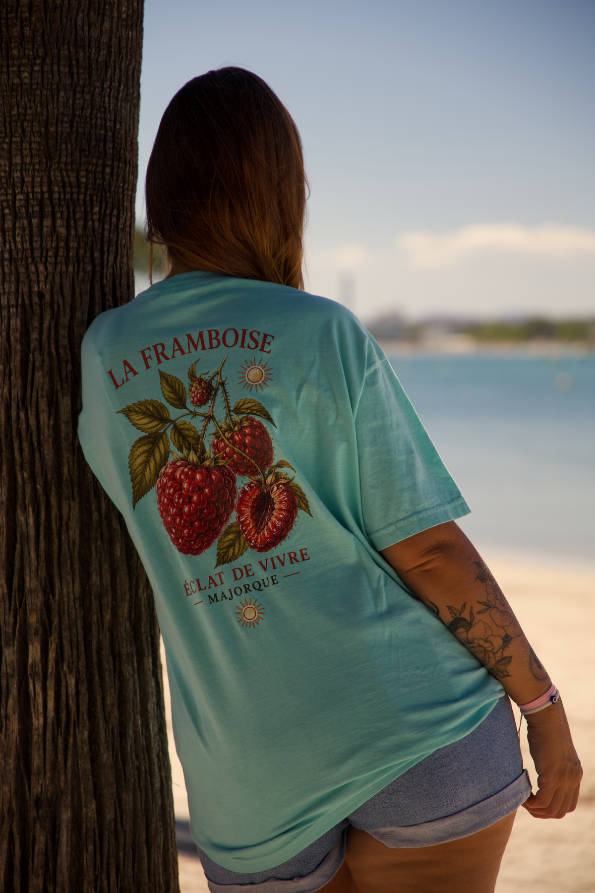 T-shirt LA FRAMBOISE – Croquis Riviera™ | LolumaStyle Mallorca
